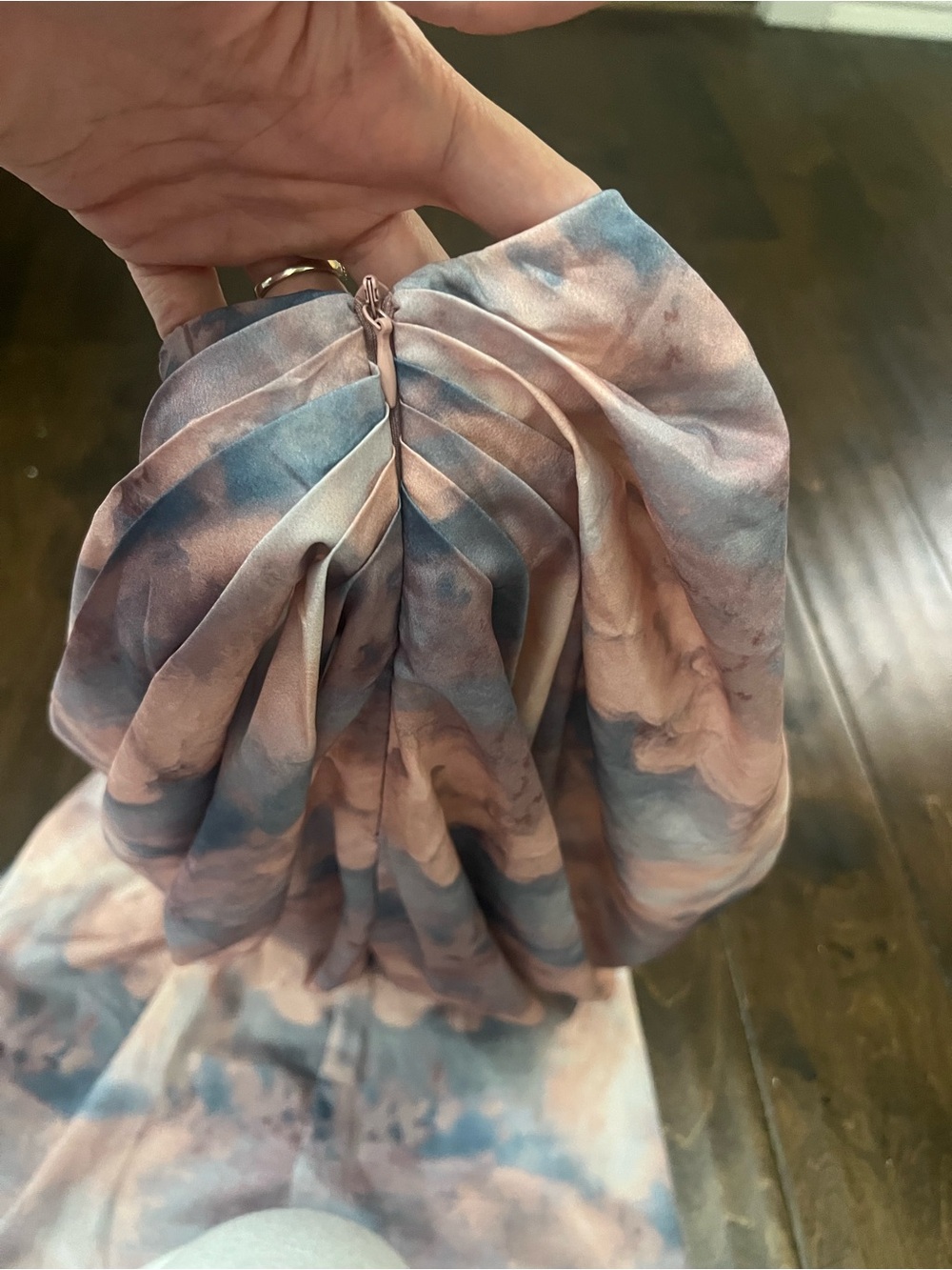 PrettyLittleThing renaissance cloud print midi skirt - Picture 6 of 9